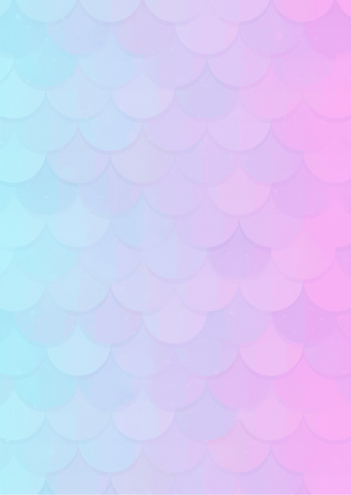 Tarjeta Digital de Cumpleaños – Fondo Escamas Pastel Degradado 🌈✨